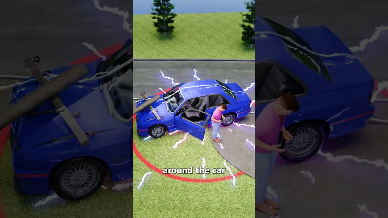 What To Do If Power Lines Fall On Your Car 😨