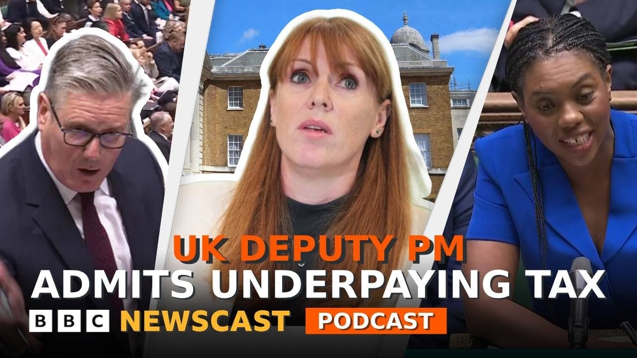 Why did the UK deputy PM Angela Rayner underpay stamp duty tax? | BBC Newscast