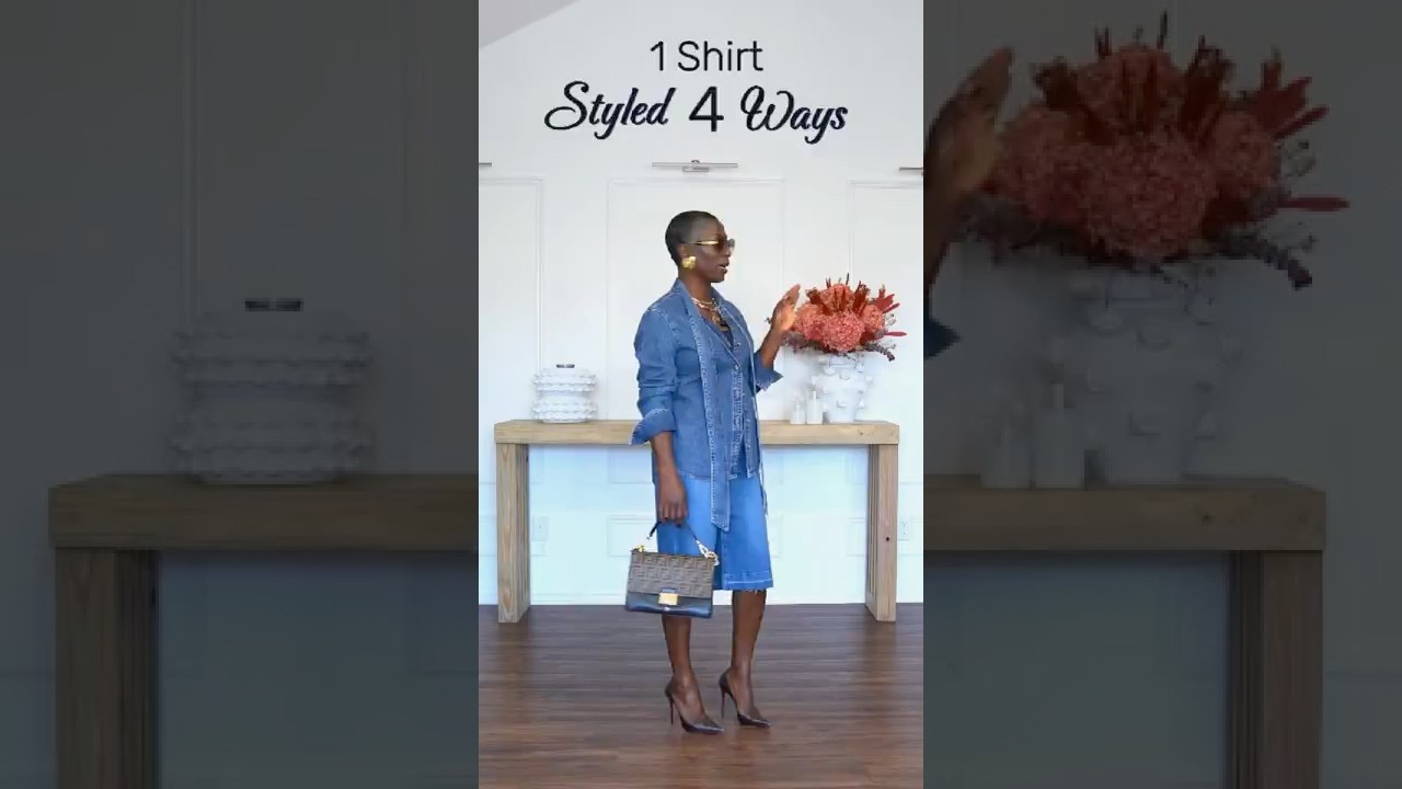 1 Shirt Styled 5 Ways