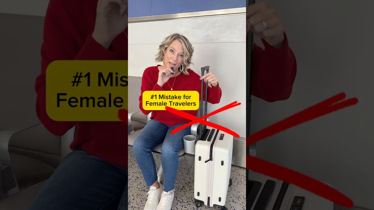 1 Travel Mistake Women Make #shorts #traveltips