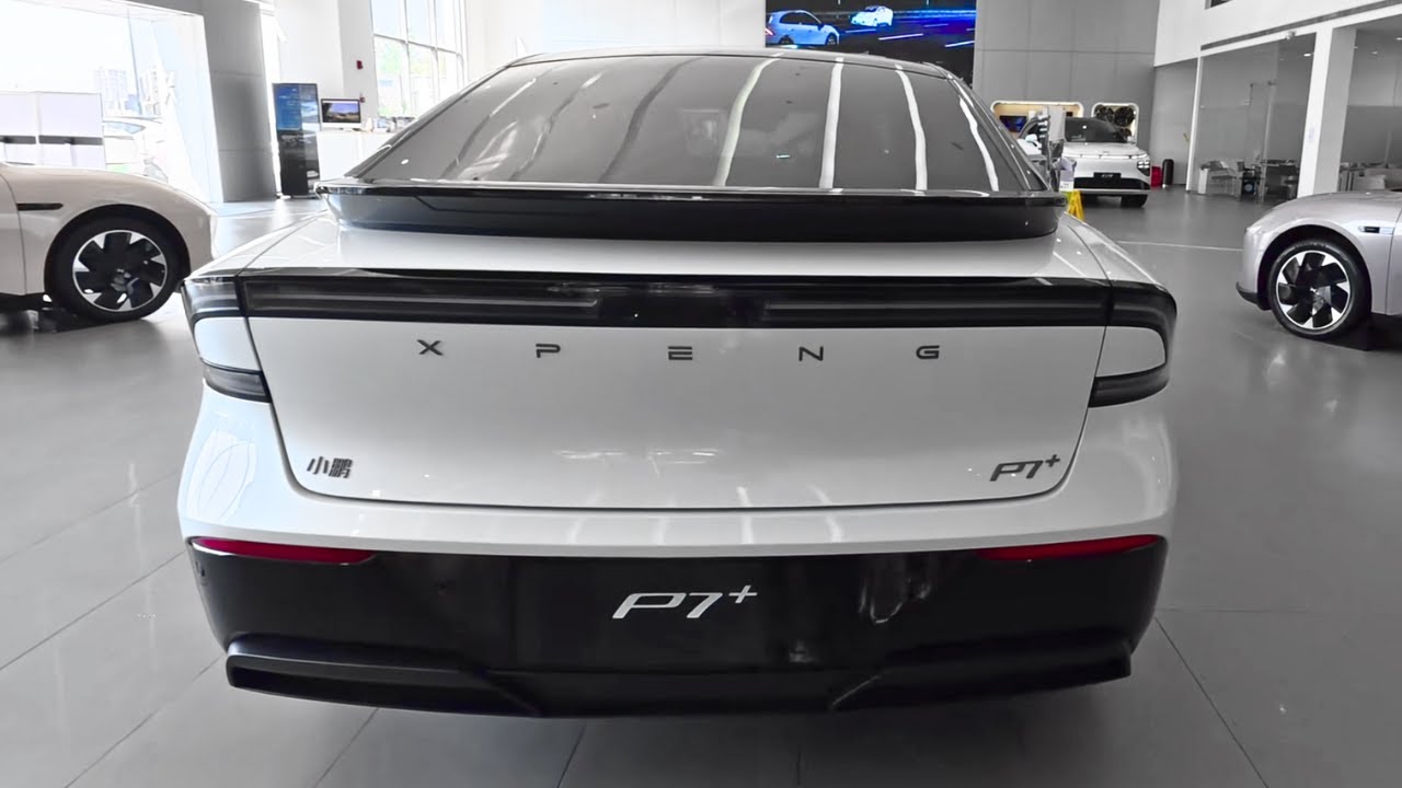 2025 New Xpeng P7+ in-depth Walkaround