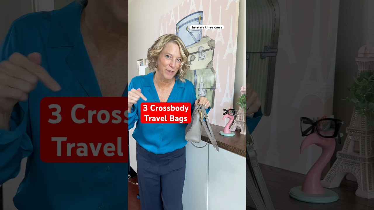 3 Crossbody Travel Bags #shorts #traveltips