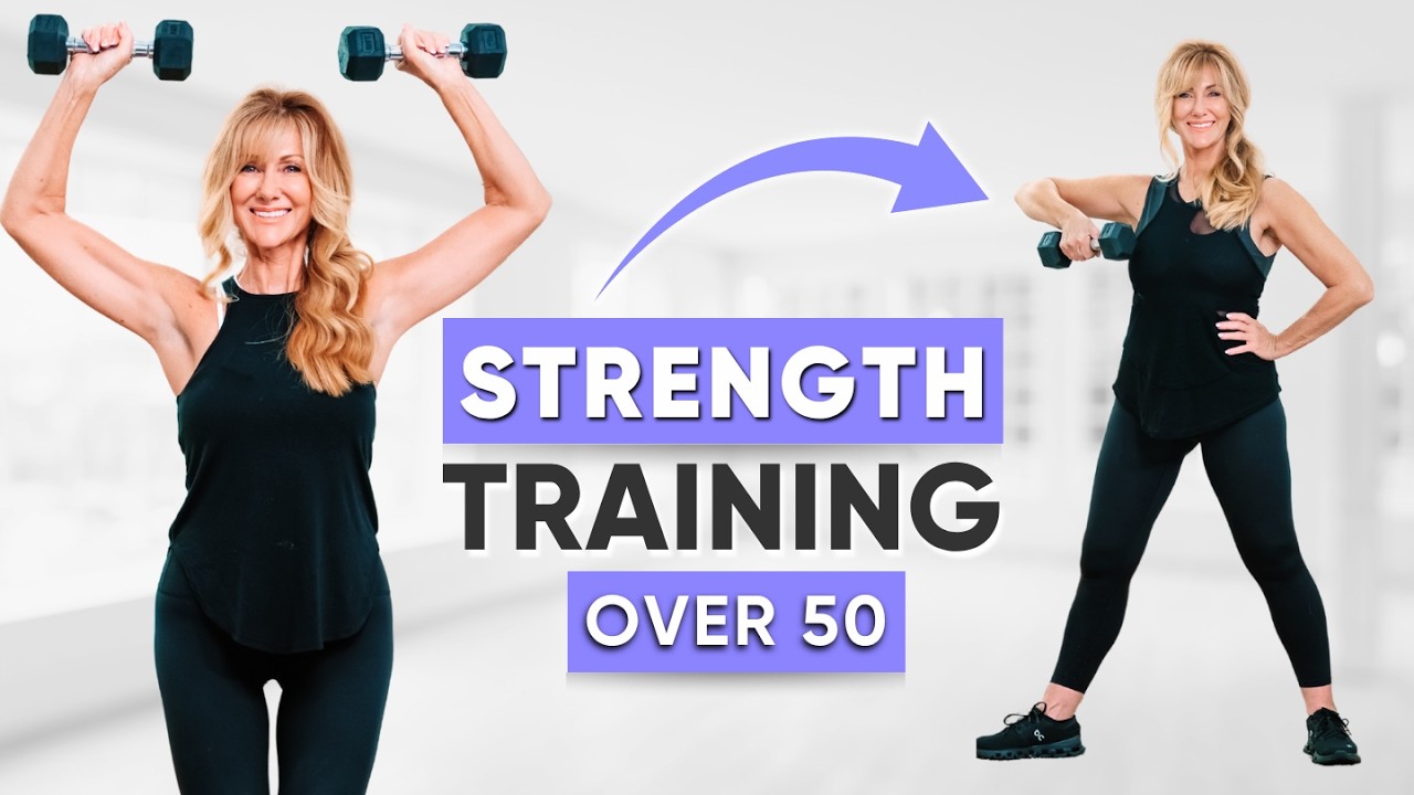 30 Minute Full Body Strength Training at Home For Women Over 50! BEGINNER Friendly!