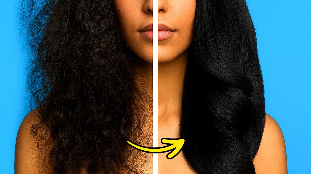 5-Minute Hair Hacks ⏰ Easy Tricks for Busy Mornings or Home Experiments