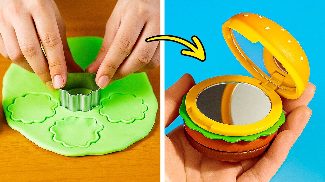 A RAINBOW OF CLAY CREATIONS! 🌈 Cute & Colorful DIY Polymer Clay Ideas! ✨