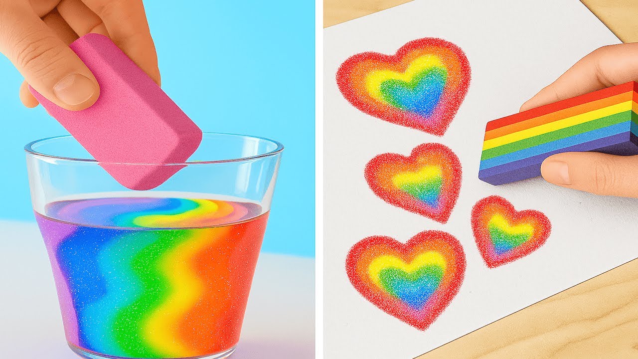 A RAINBOW OF CREATIVITY! 🎨 20+ Colorful & Easy DIY Craft Ideas!