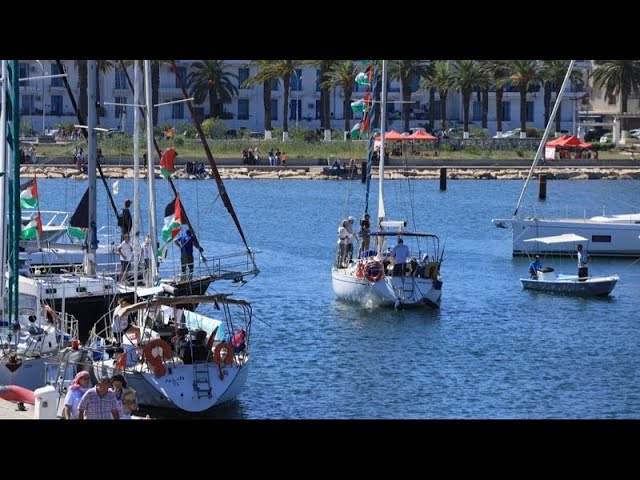 Activists claim Israeli vessel approached and disrupted Gaza flotilla