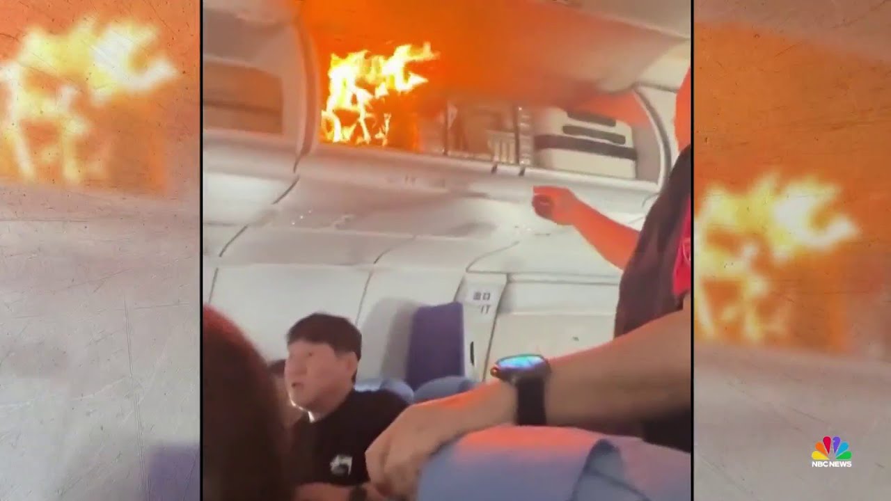 Air China flight diverted after lithium battery catches fire on board