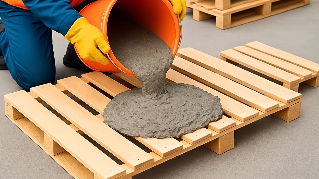 Amazing ideas from Cement and Wooden Pallets, Make Your Own Dream Garden