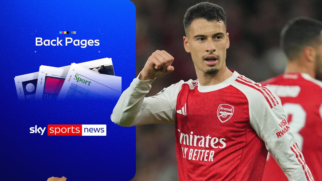 Arsenal and Newcastle victorious as Man City draw in the Champions League | Back Pages Tonight