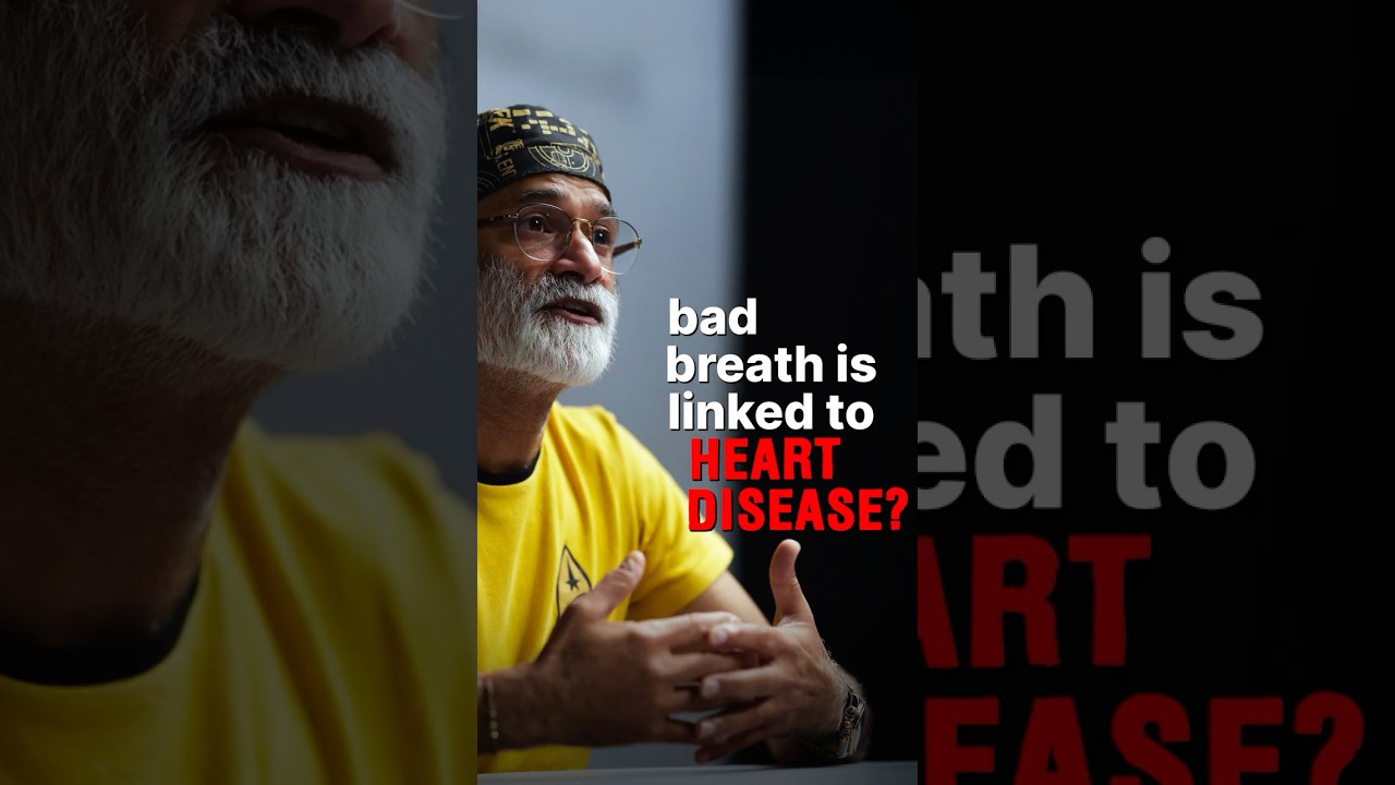 BAD BREATH IS A SIGN OF ____ 😳