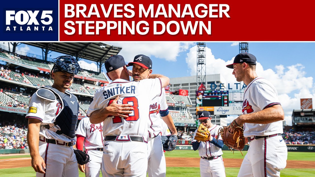 Braves manager Brian Snitker stepping down: Full press conference | FOX 5 News