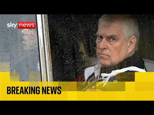 BREAKING: Andrew loses ‘prince’ title and will move out of Windsor home