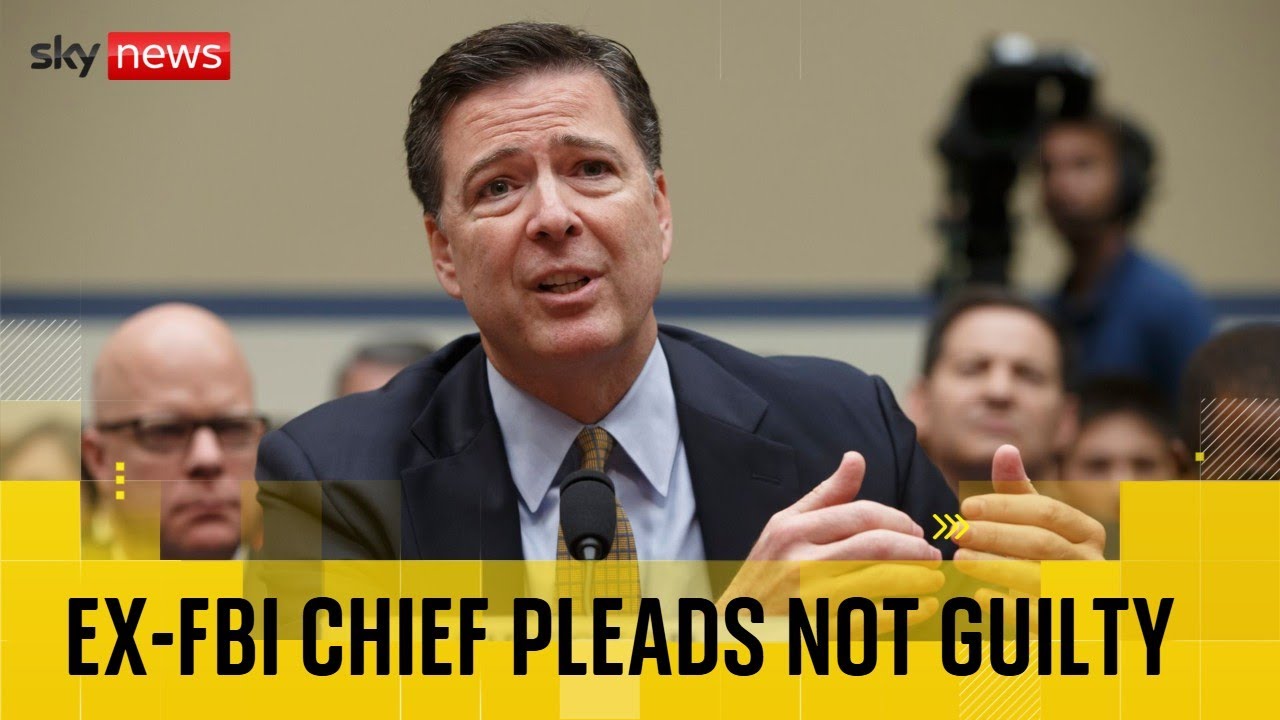 BREAKING: Ex-FBI director James Comey pleads not guilty to charges