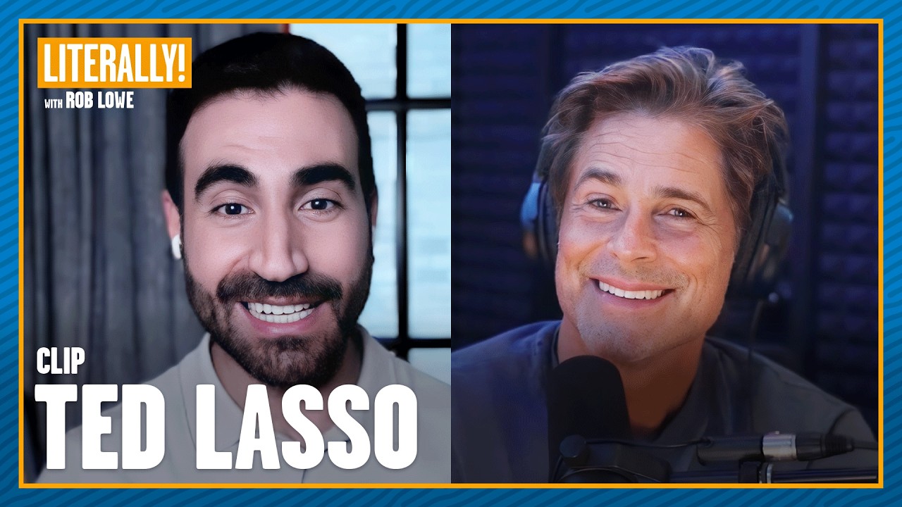 Brett Goldstein On “Ted Lasso’s” Success, The Muppets, & Harrison Ford | Literally! With Rob Lowe