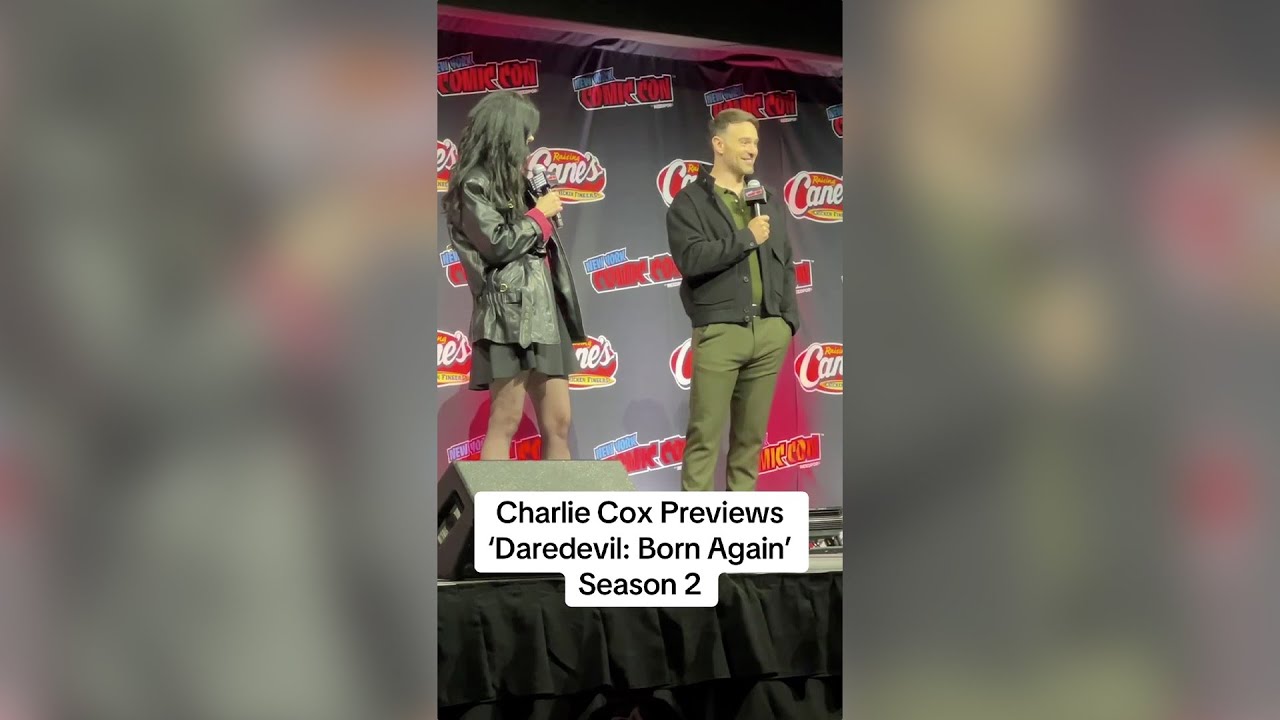 Charlie Cox previews what fans can expect from Season 2 of #DaredevilBornAgain