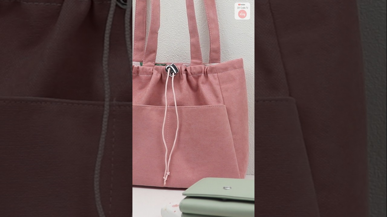 Cloth purse cutting and stitching #bag #sewing