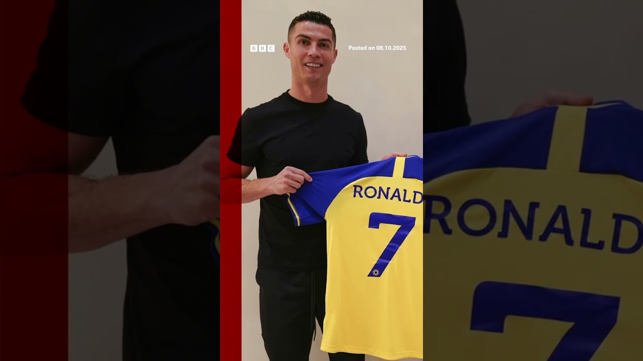 Cristiano Ronaldo becomes first billionaire footballer. #CristianoRonaldo ##BBCNews