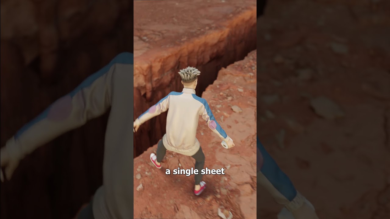 Crossing A Bridge Made Of Toilet Paper 🤨