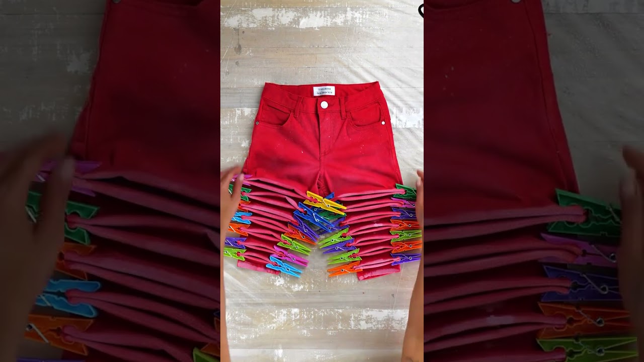 Customise your clothes with simple dye techniques in minutes