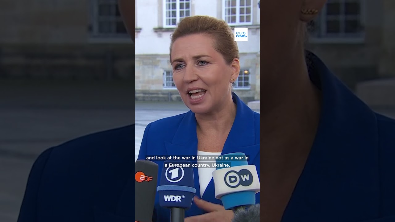 Denmark warns that Russia is waging a hybrid war on Europe, as EU leaders gather for security talks