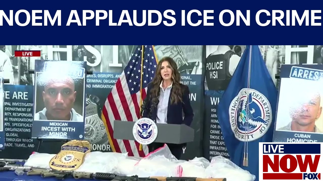 DHS Sec. Noem gives update on ICE operations