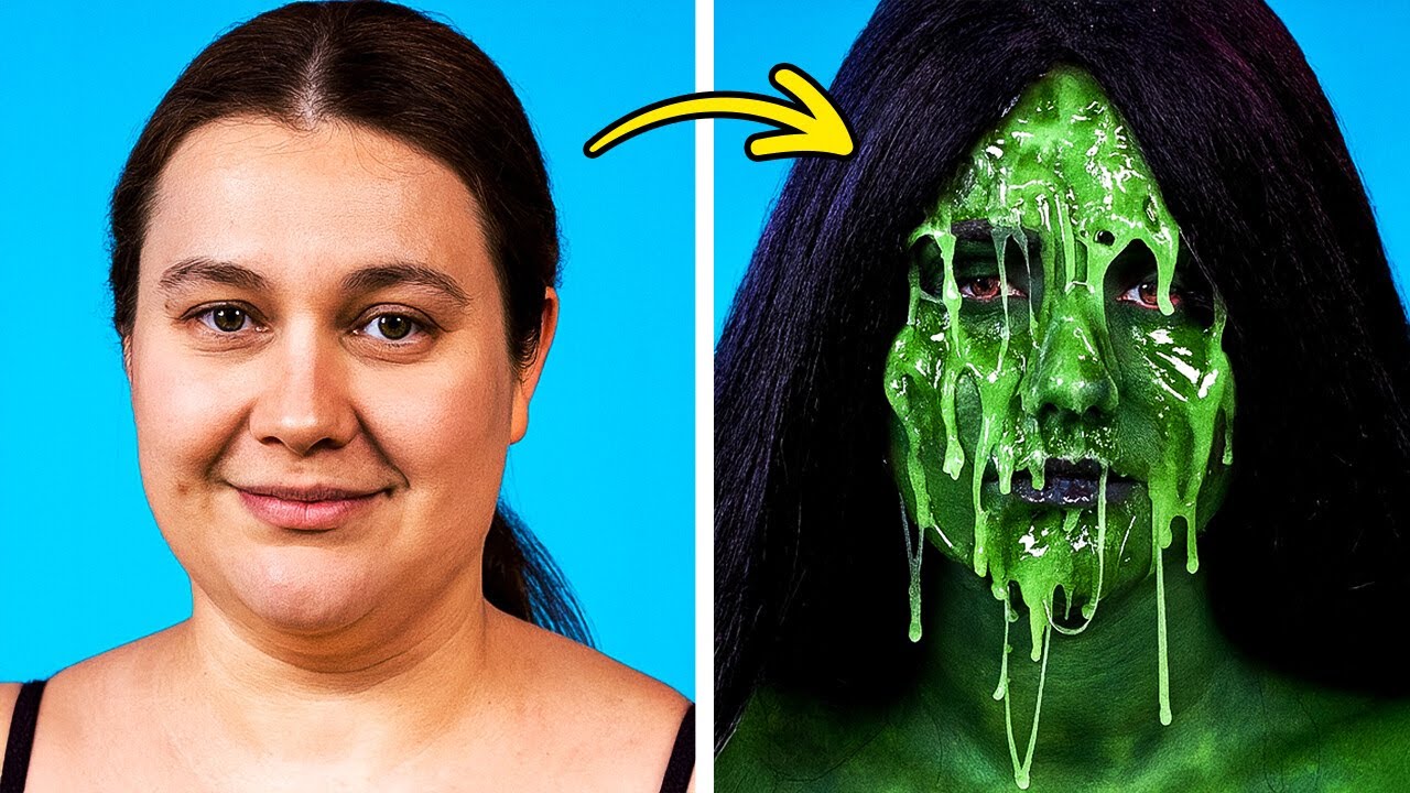 DIY Halloween Makeup 🎃💄 Easy Looks You Can Recreate at Home