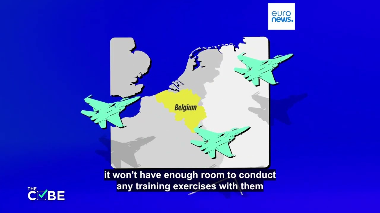 Does Belgium’s small size prevent it from using its new fighter jets?