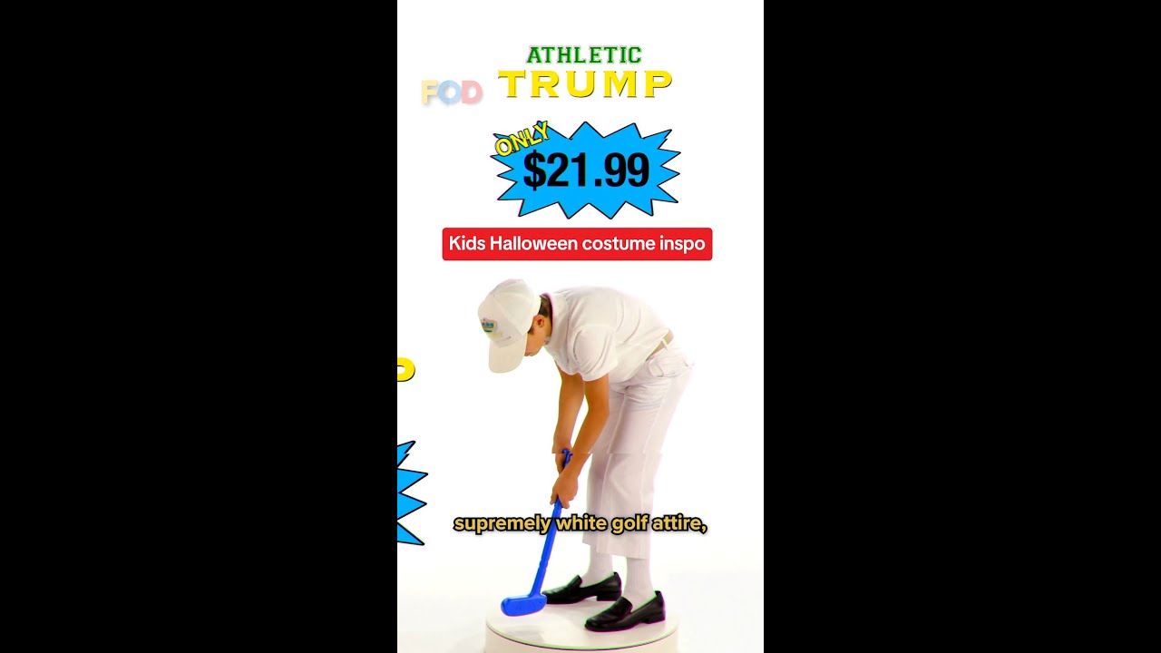 Donald Trump Mar-a-Lago Kids Costume