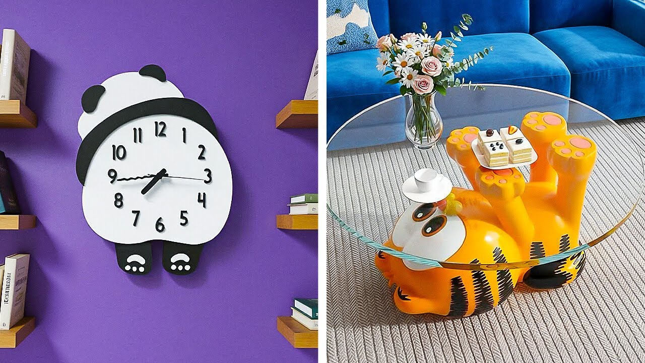🐼 DREAM ROOM MAKEOVER 🏠💡 Transform Your Home with Cute Crafts ✨