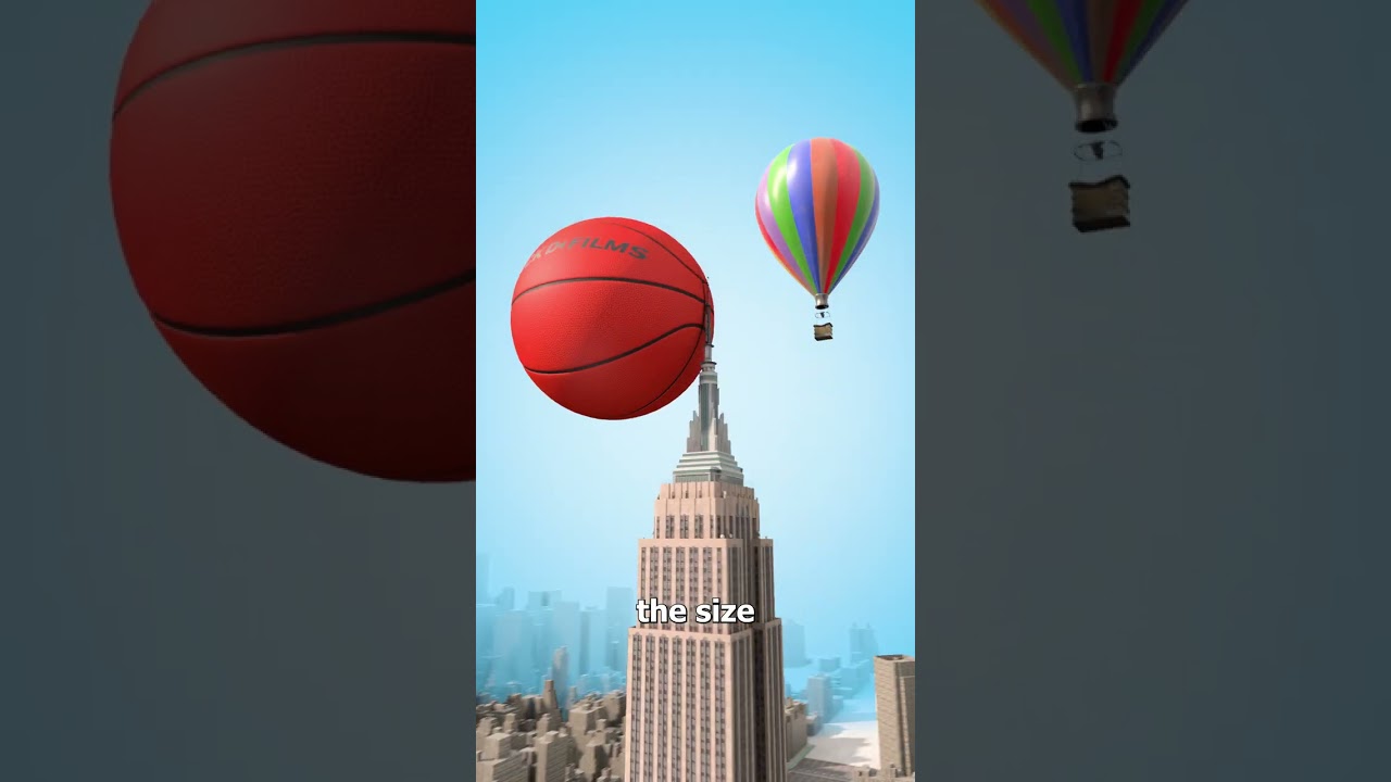 Dropping A Basketball From A Skyscraper 😮