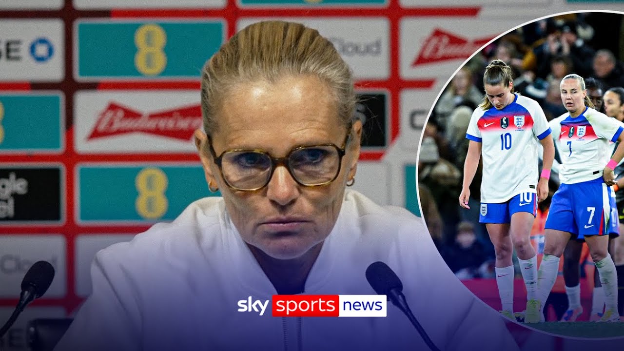 England 1-2 Brazil: Sarina Wiegman’s side lose first game since Euro 2025 win