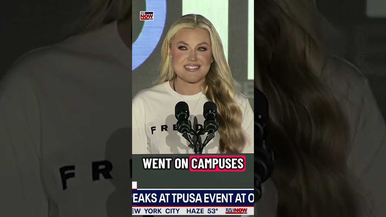 Erika Kirk calls Gen Z the ‘courageous generation’