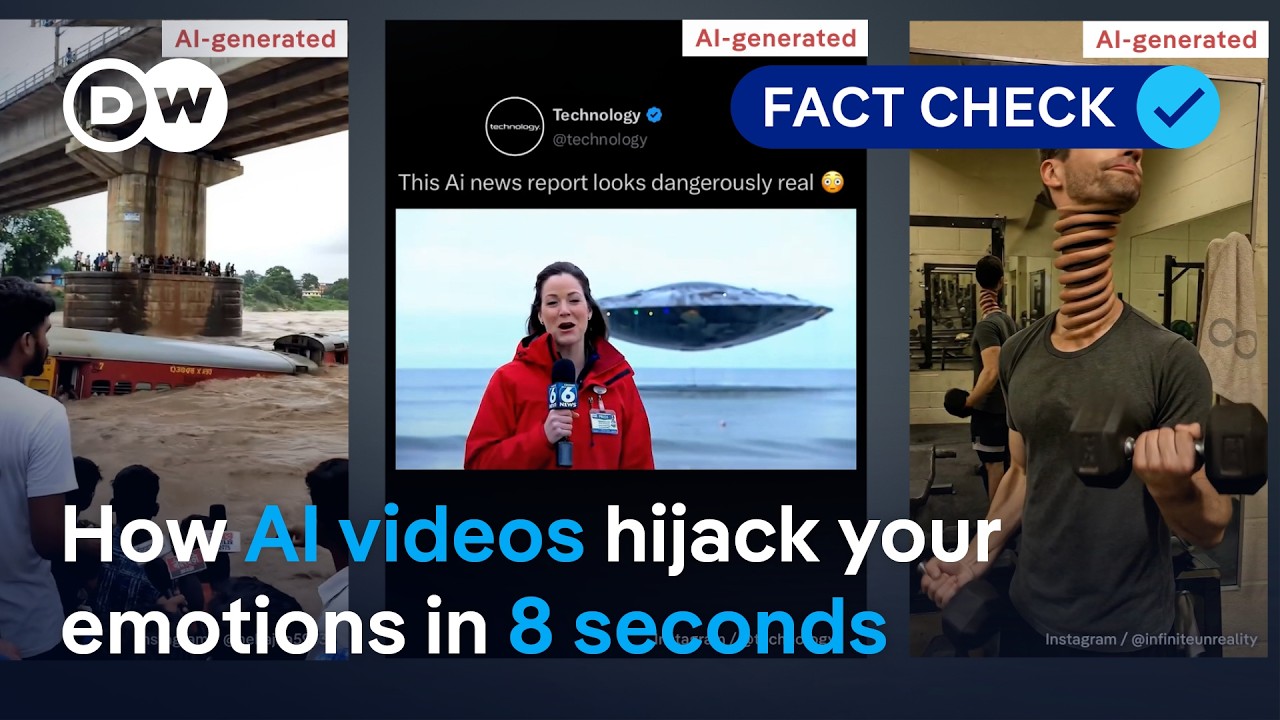 Fact check: How AI videos hijack your emotions in 8 seconds | DW News