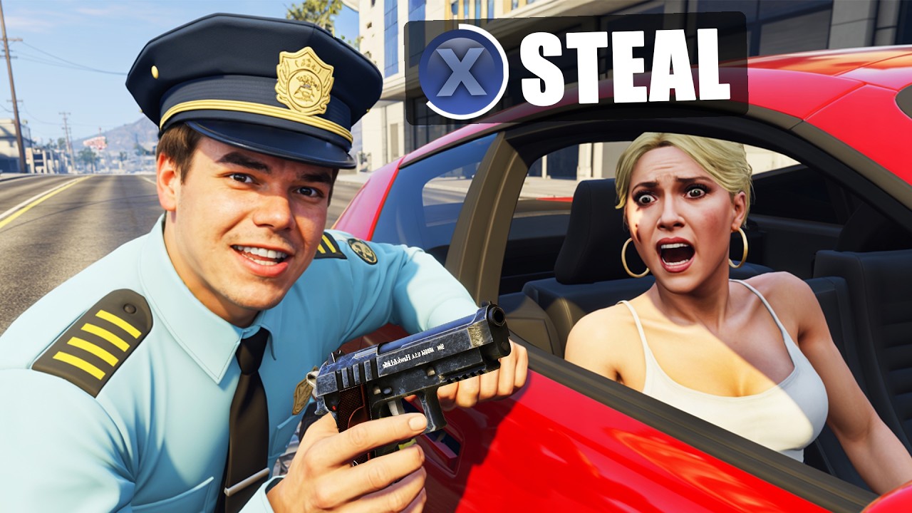 FAKE COP Steals the Most Expensive Car in GTA 5 RP