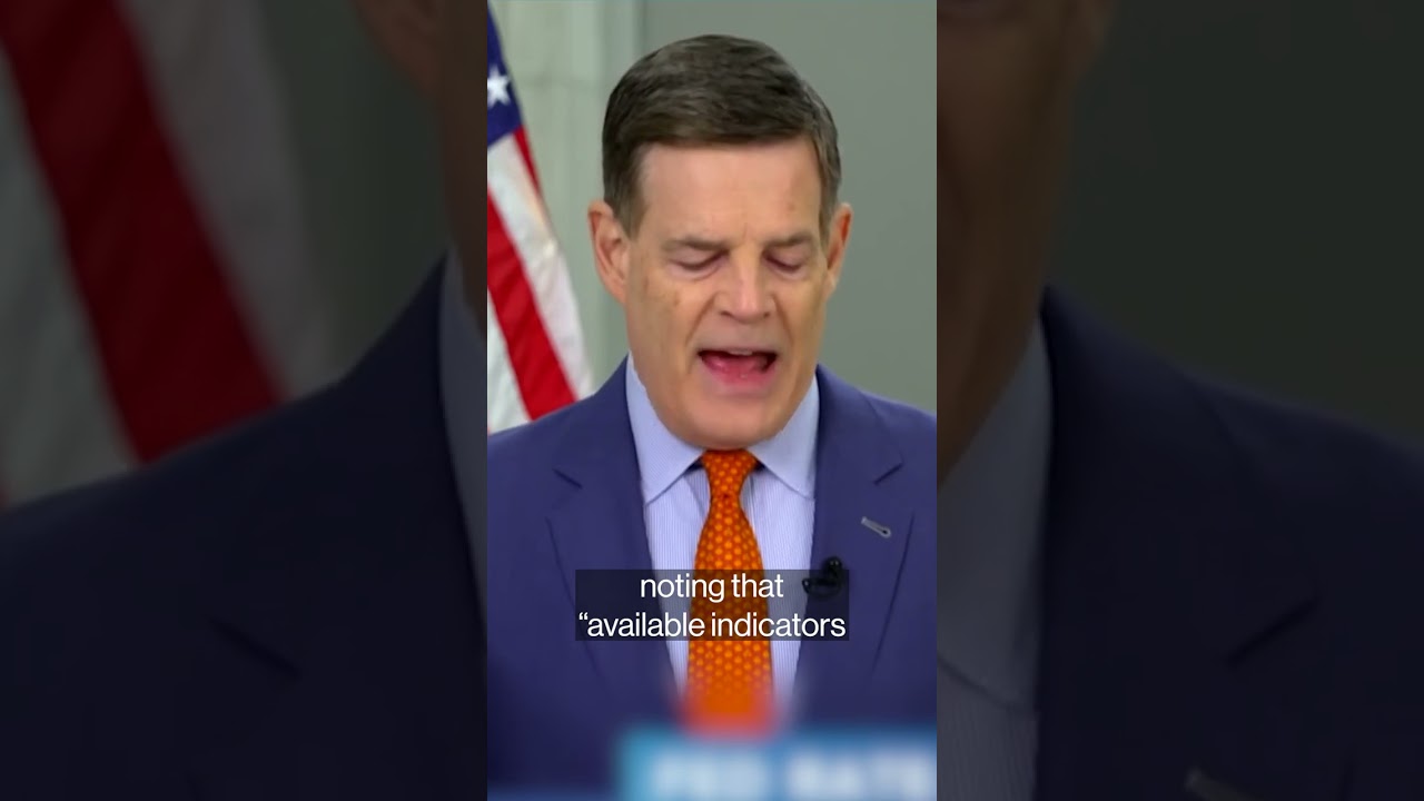 Fed cuts rates quarter point, with two dissents showing division #shorts #powell #fed #markets