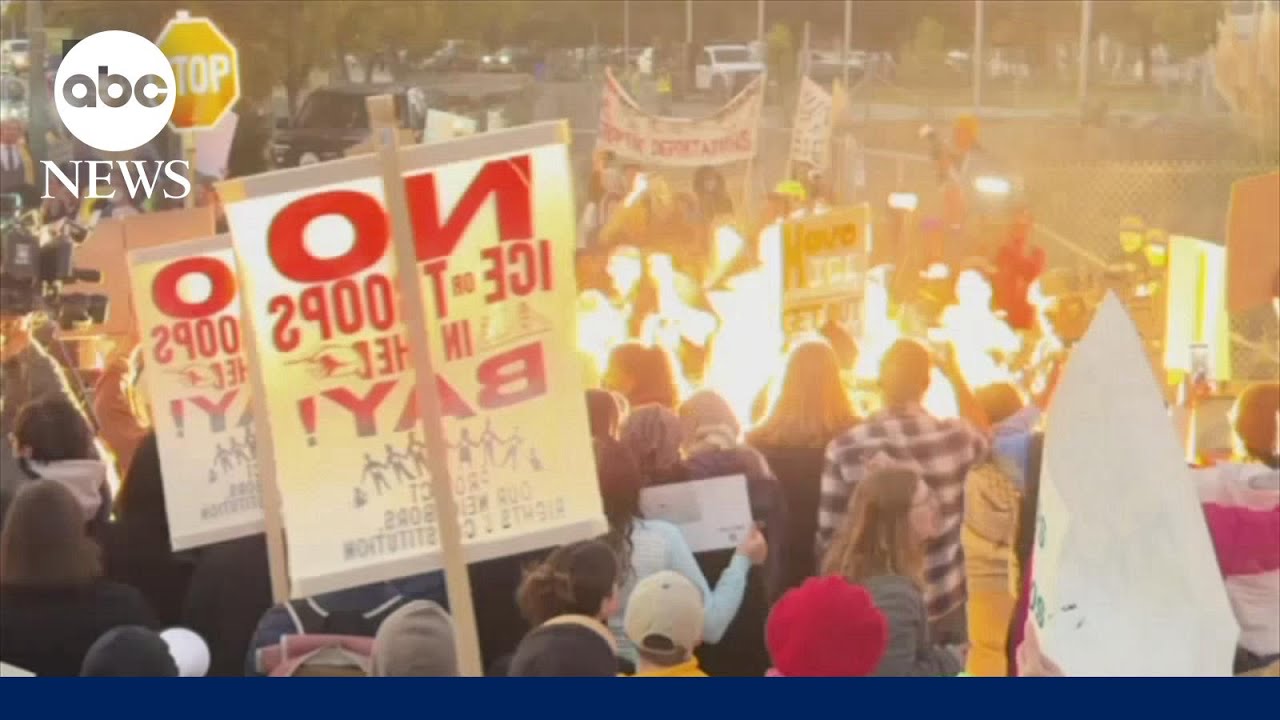 Federal immigration agents arrive in the San Francisco Bay Area