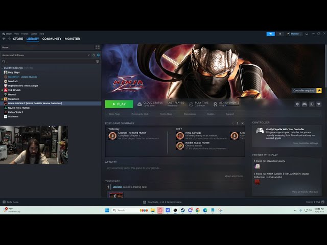 Finishing ninja gaiden