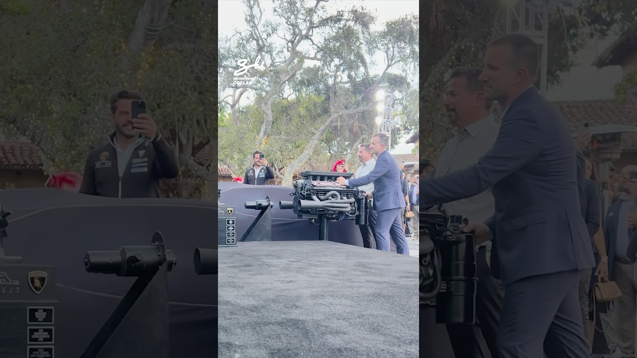 Firing Up A Lamborghini Engine! 🔥 Thx – sorenswift (IG) #lamborghini #engine #luxury