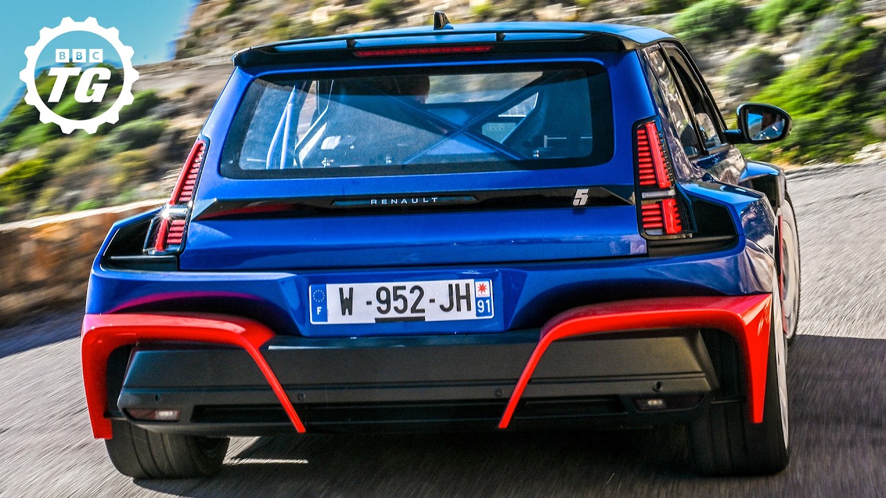Flat Out In The 555hp Renault 5 Turbo 3E! | 4K