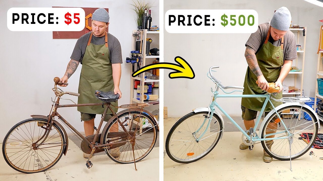 Flea Market Finds 🔨 Amazing Restoration Projects You Must See!