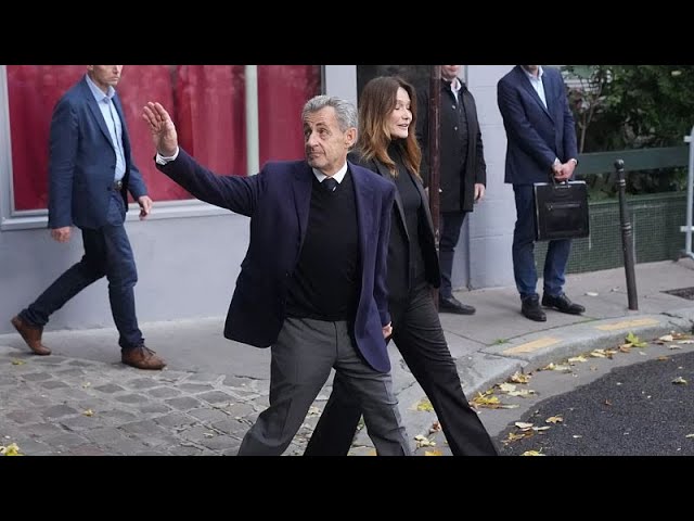 Former French President Nicolas Sarkozy starts jail term in Paris prison