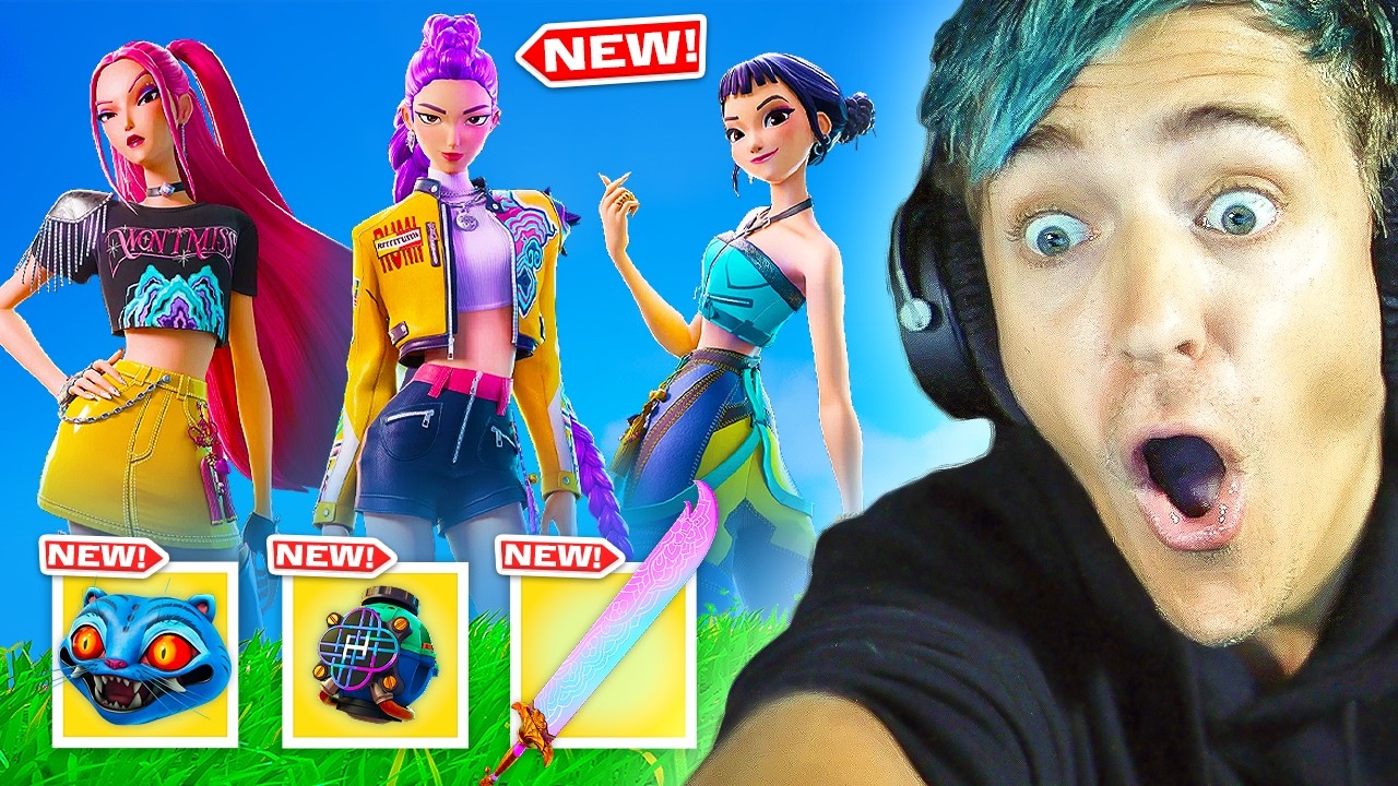 Fortnite Kpop Demon Hunters Update is INSANE