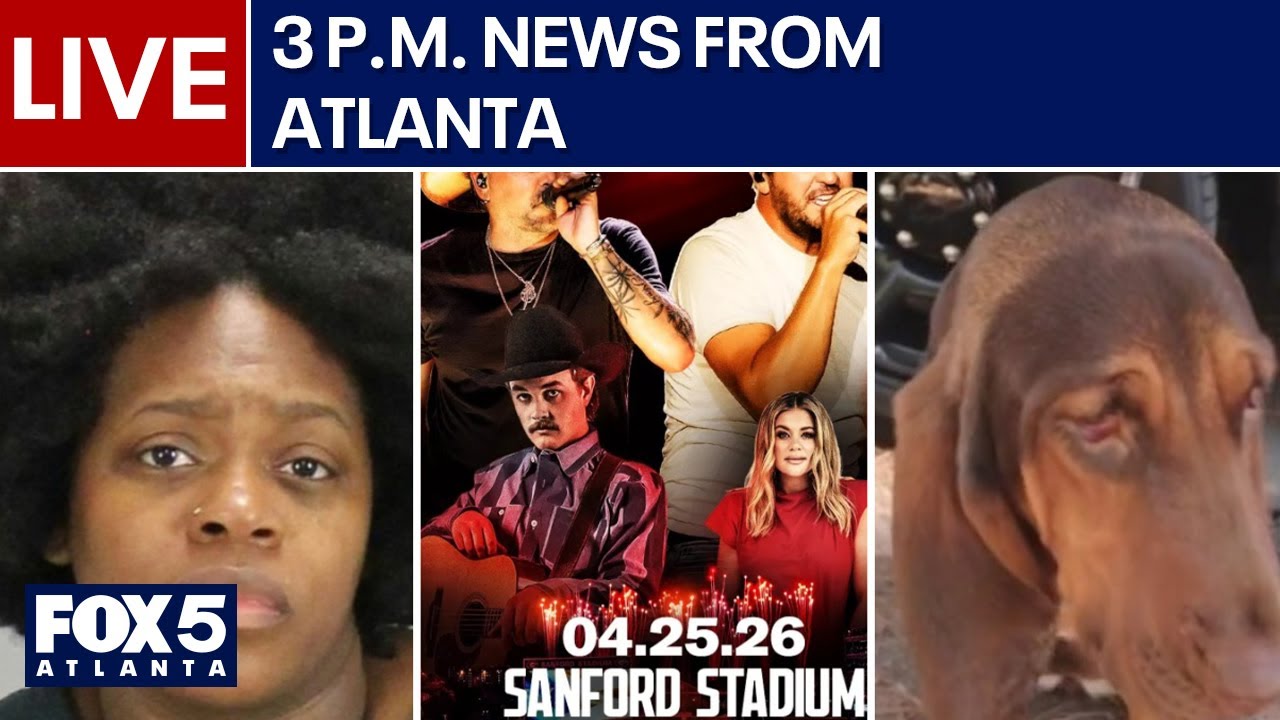 FOX 5 News Live: Mom of dead Clayton Co. baby arrested; concerts return to UGA; new Cobb bloodhound