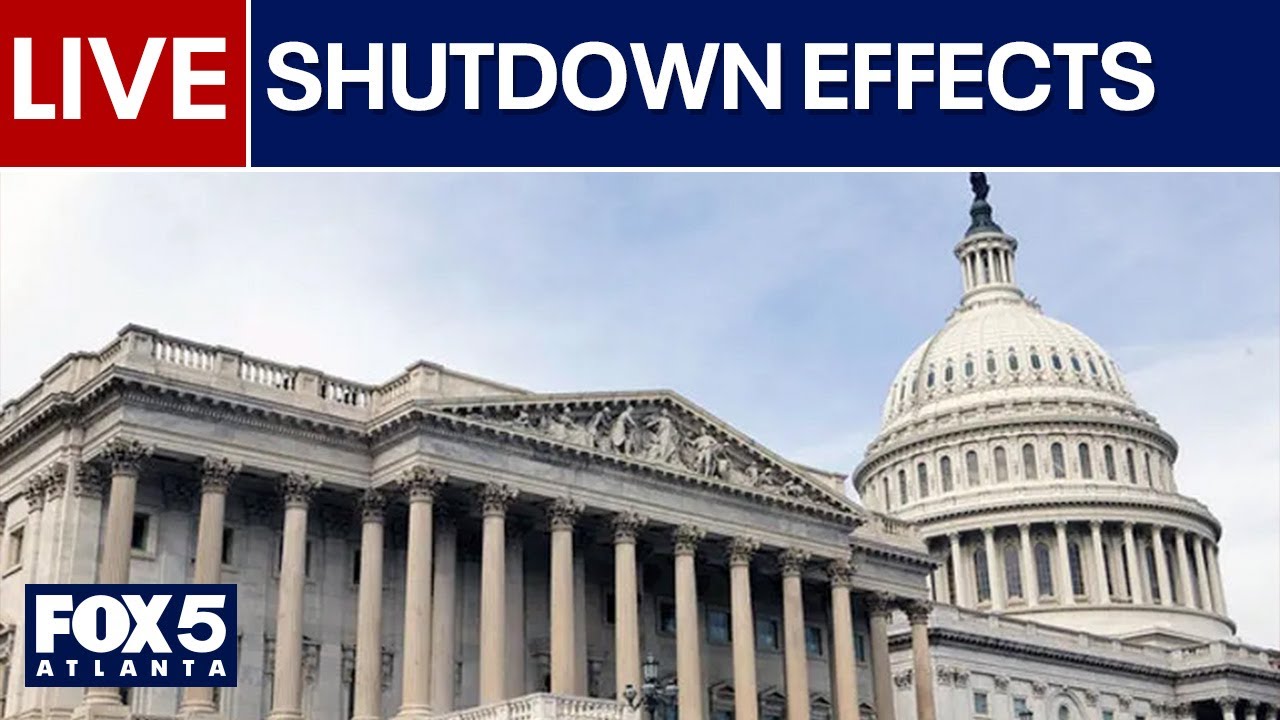 FOX 5 News Live: Shutdown effects on Georgians