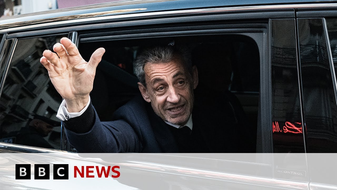 French ex-president Nicolas Sarkozy goes to jail | BBC News