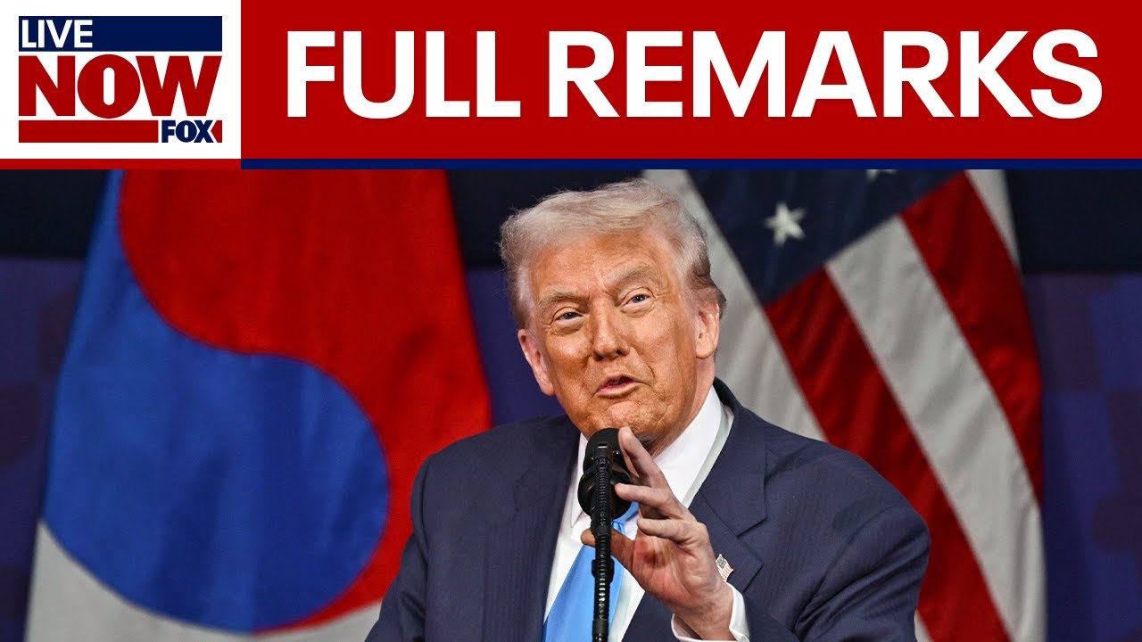 FULL: Trump gives remarks at APEC summit in South Korea