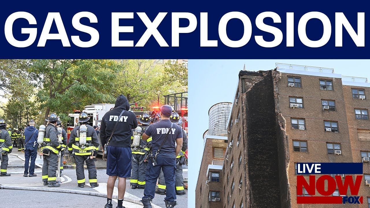 Gas explosion causes Bronx building collapse