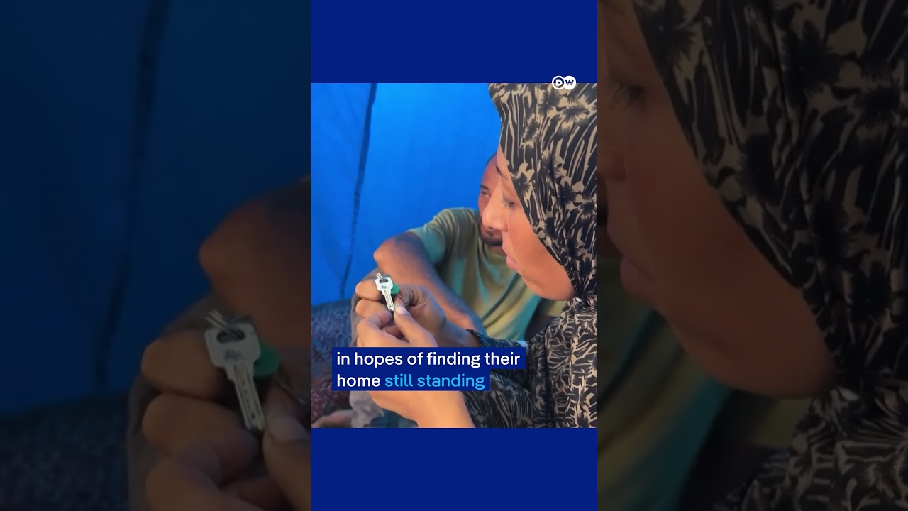 Gazans holding on to keys to destroyed homes | DW News