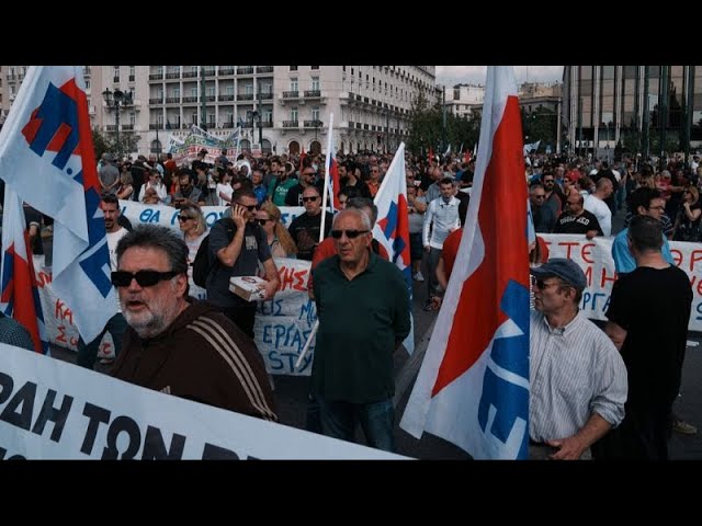 General strike in Greece over working hours disrupts travel and services nationwide